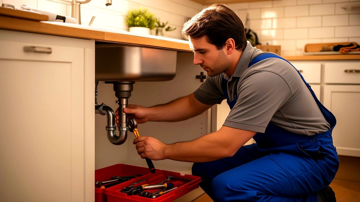 Walters Plumbing & Heating Supplies on the job